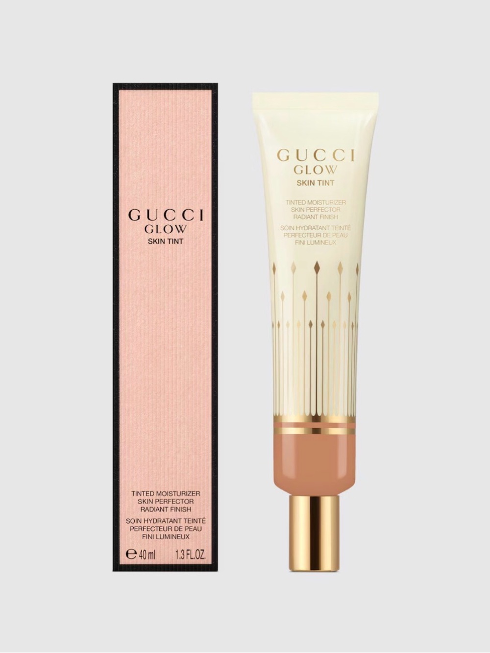 BRAND NEW GUCCI GLOW Skin Tint in Tinted Mosturizer Skin Perfector Radiant Finis